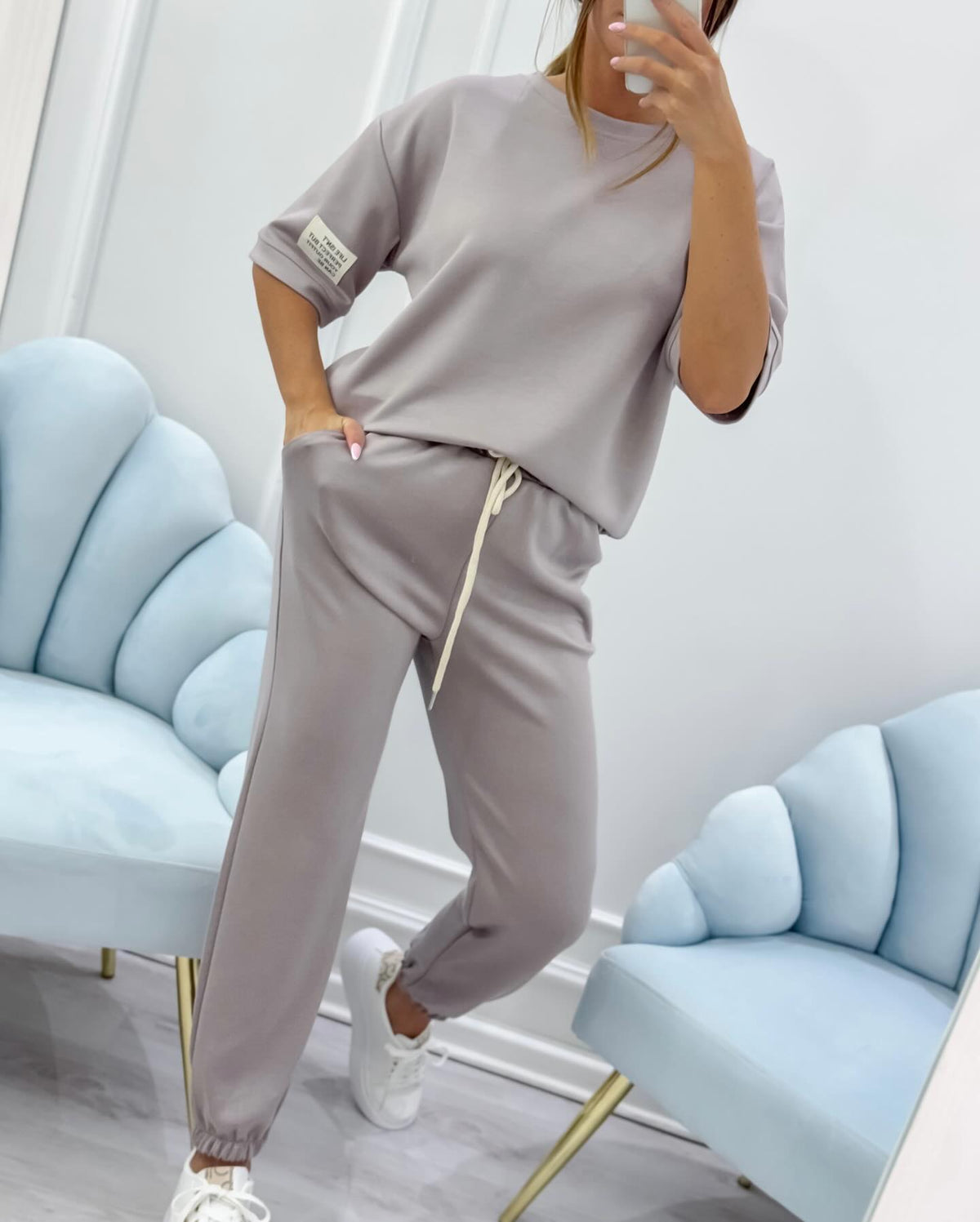 Women's T-Shirt And Jogger Pants Set