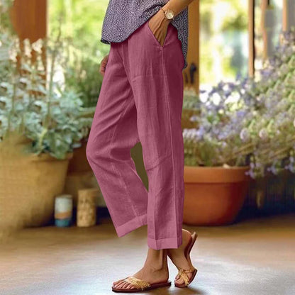Comfortable Mid-Length Casual Pants