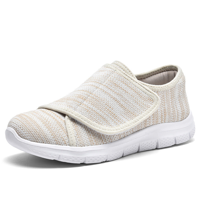 Comfortable Wide Fit Walking Shoes for Women with Adjustable Strap