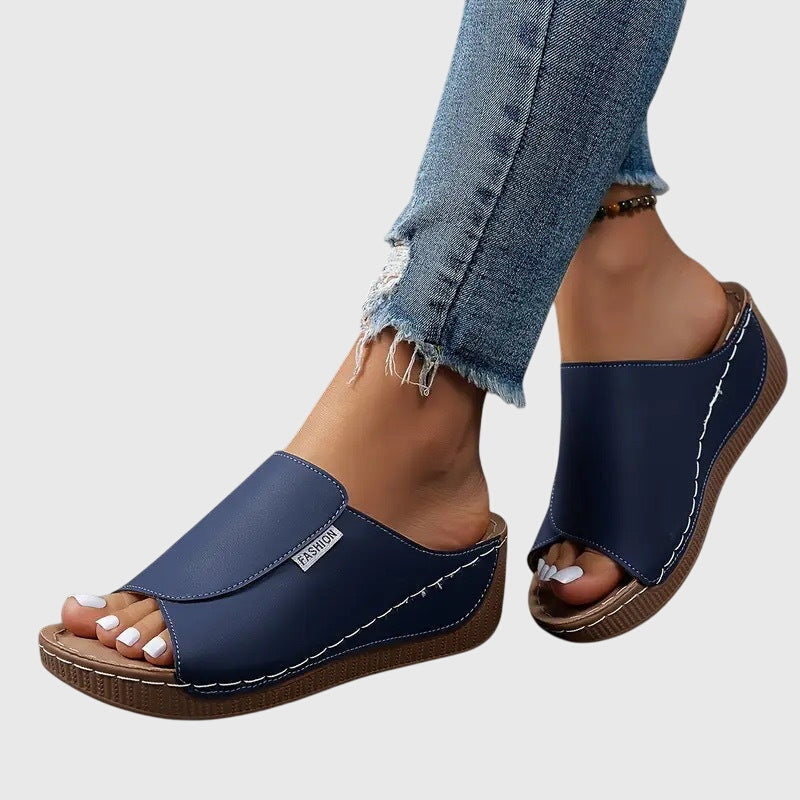 Ladies High Heel Summer Sandals Open Toe