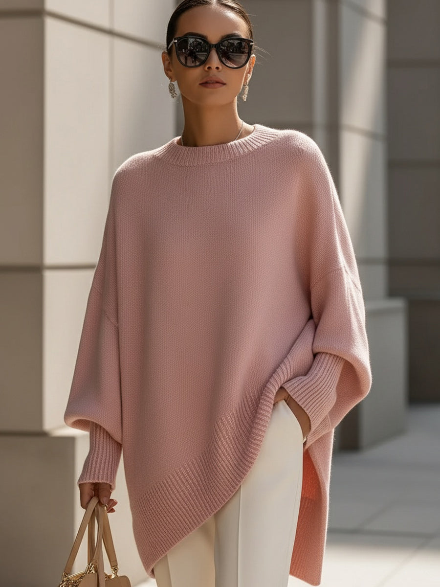 Women's Oversized Poncho Sweater