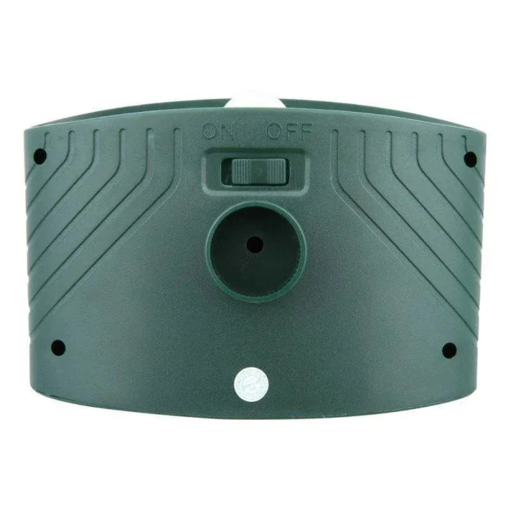 Solar Powered Ultrasonic Animal Repeller Motion Activated