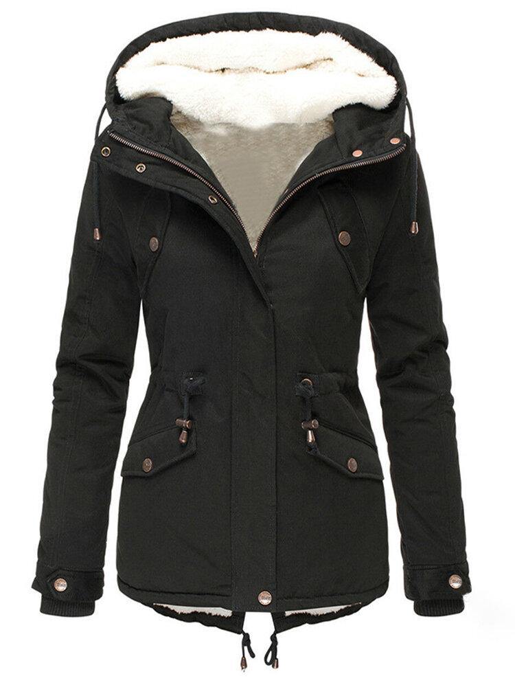 Water Repellent Winter Parka Jacket