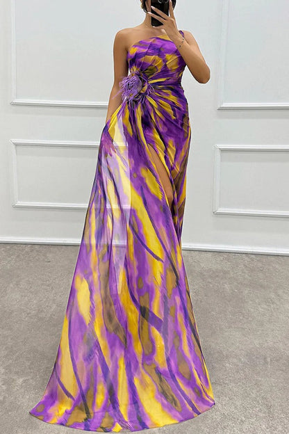 Women's Maxi Dress Floral Wedding Guest