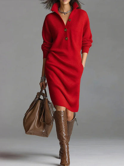 Stylish Women's Knit Dress