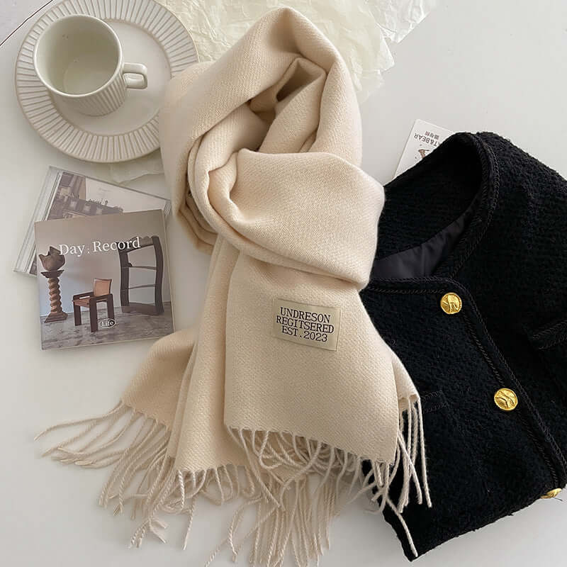 Women's Reversible Soft Silk Scarf