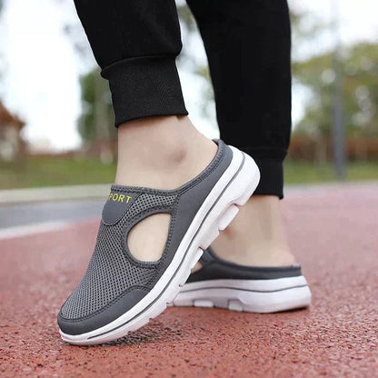 Men's Slip On Shoes Side Cutout Design