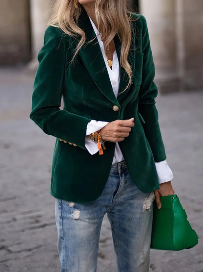 Luxurious Soft Velvet Jacket