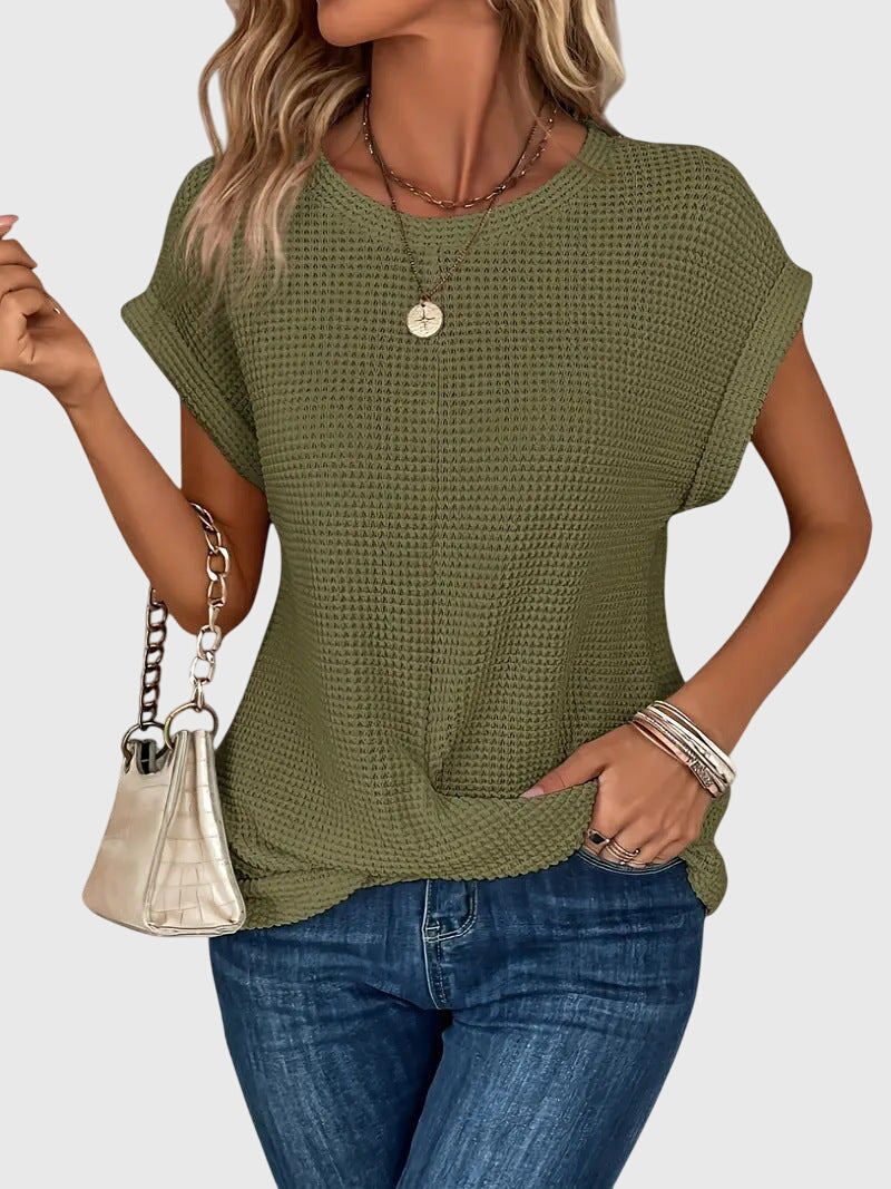 Relaxed Fit V-Neck T-Shirt For Women