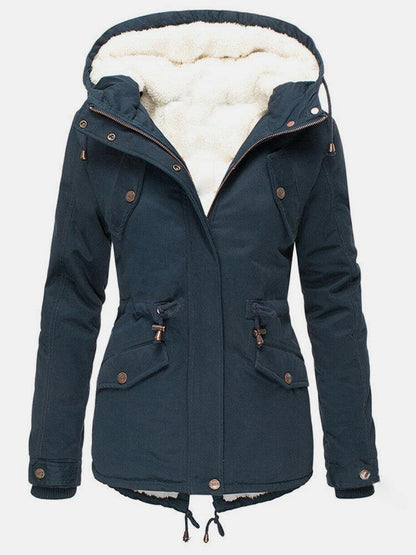 Water Repellent Winter Parka Jacket
