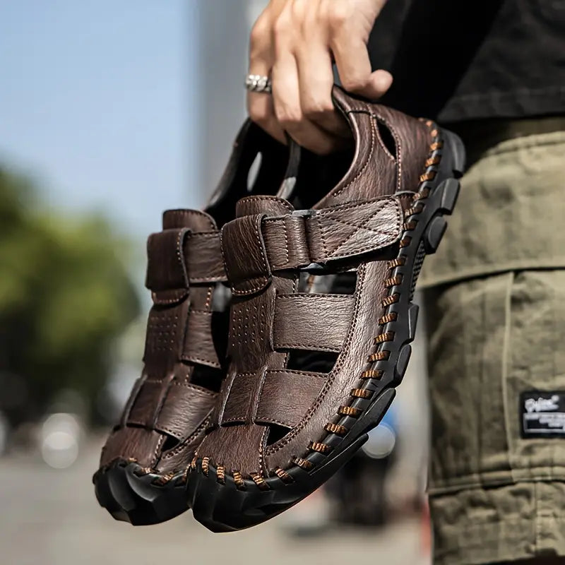 Genuine Leather Summer Sandals