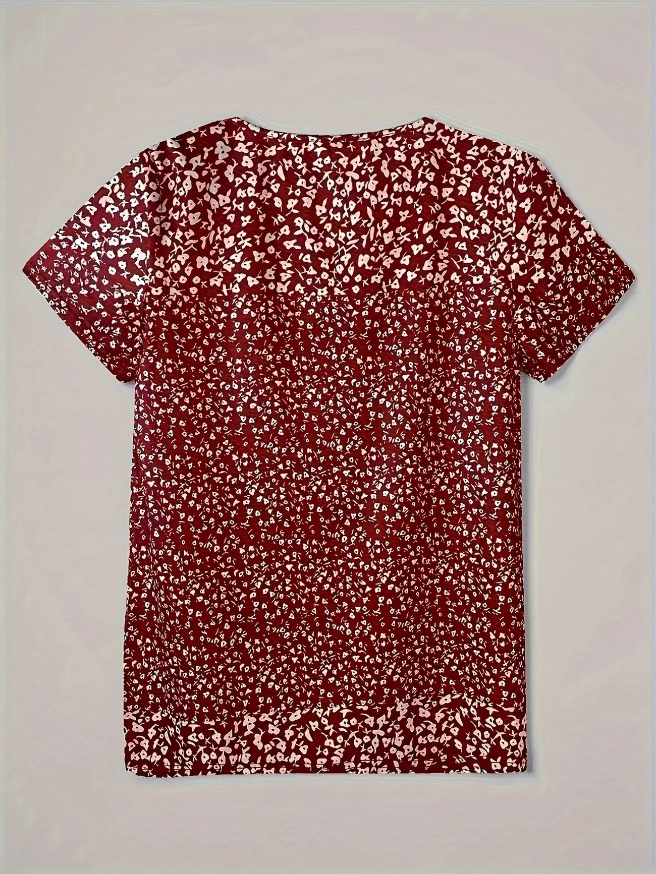 Women's V-Neck Short Sleeve Casual