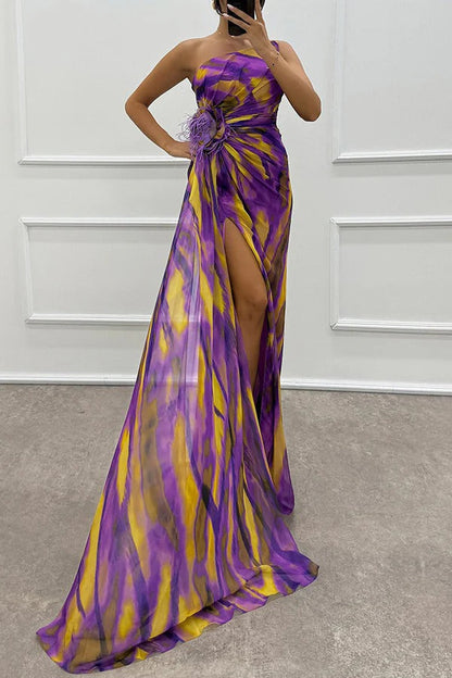 Women's Maxi Dress Floral Wedding Guest