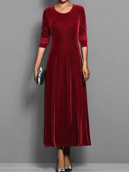 Women's Long Sleeve Maxi Dress
