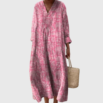 Ladies' Chic Layered Midi Dress