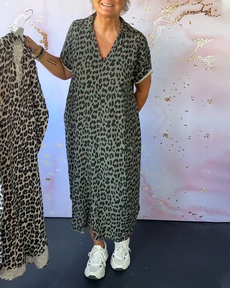 Fun Animal Print Dress