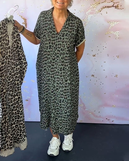 Fun Animal Print Dress
