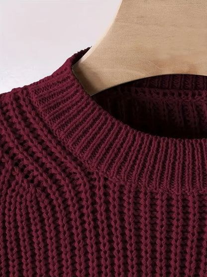Fashionable Women's Cropped Sweater