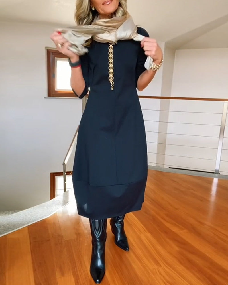 Beautiful Fit and Flare Evening Dress