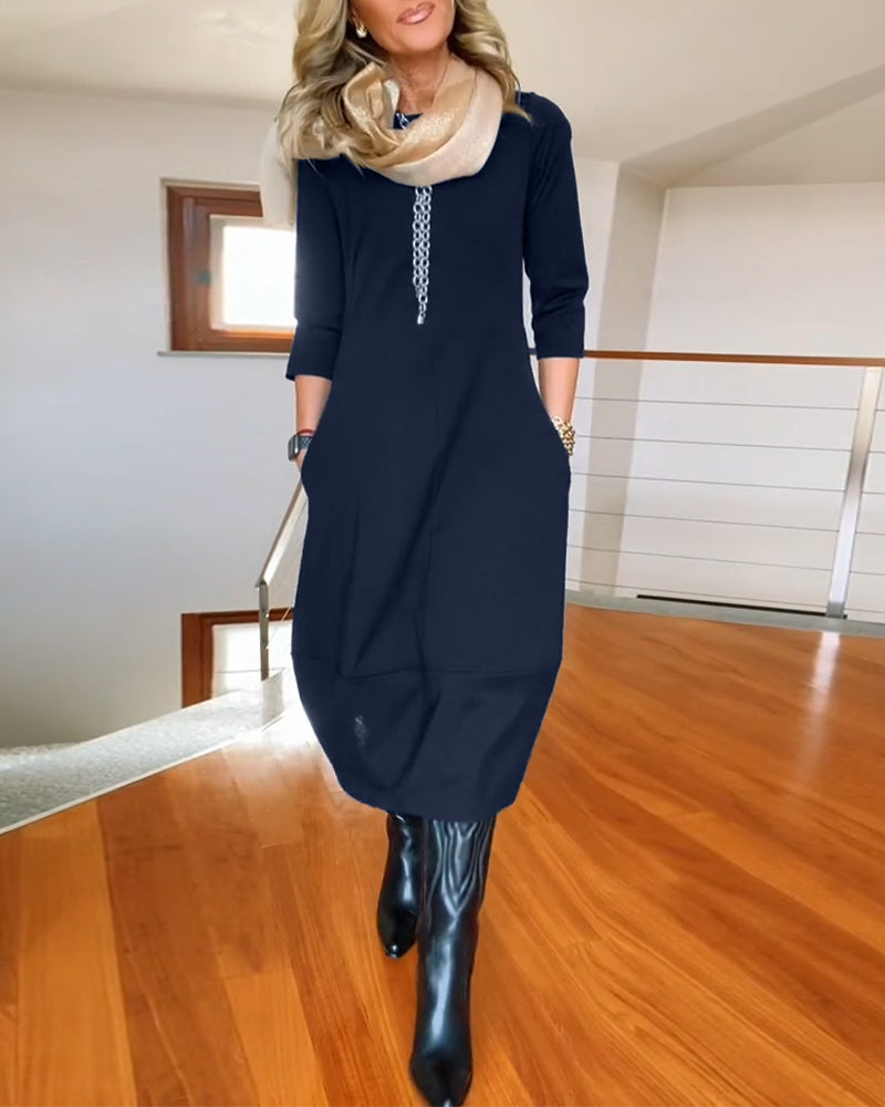 Beautiful Fit and Flare Evening Dress
