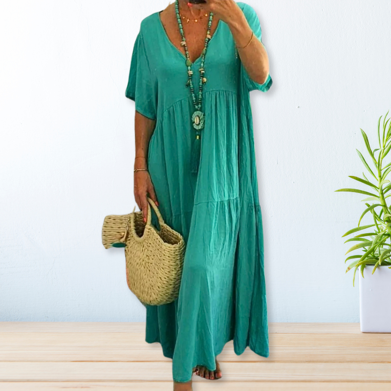Flowy Chic Women's Maxi Dress