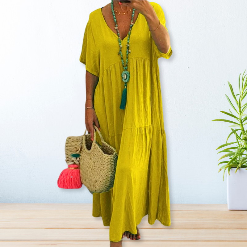 Flowy Chic Women's Maxi Dress