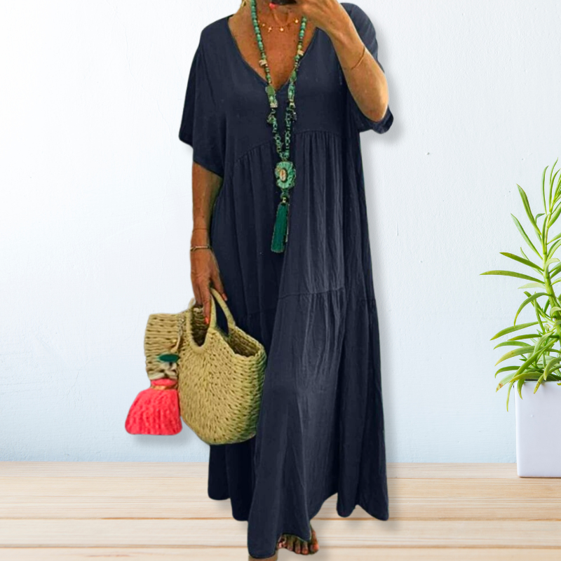 Flowy Chic Women's Maxi Dress