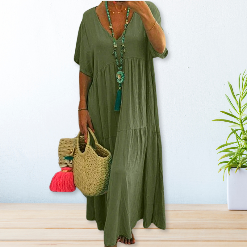 Flowy Chic Women's Maxi Dress