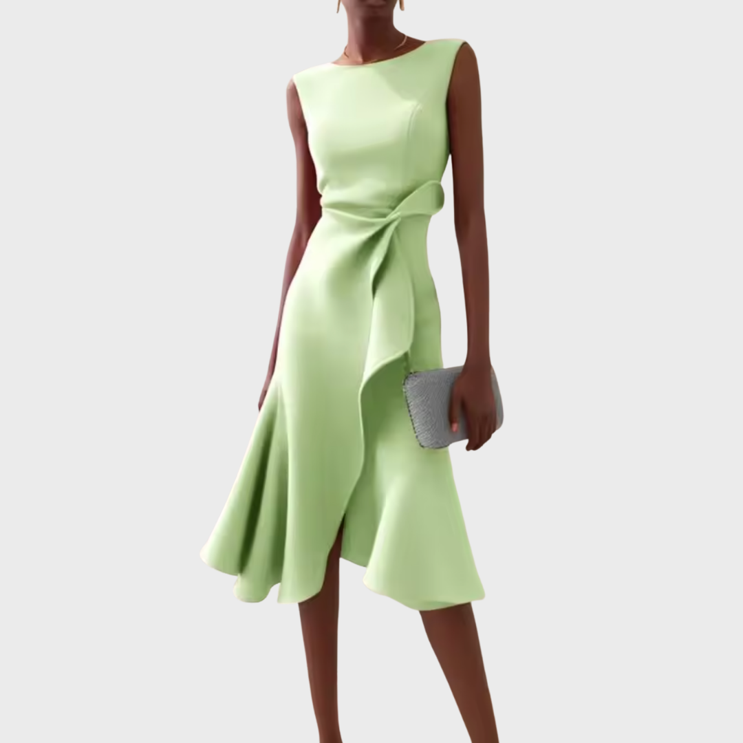 Flowy Elegant Women's Midi Dress