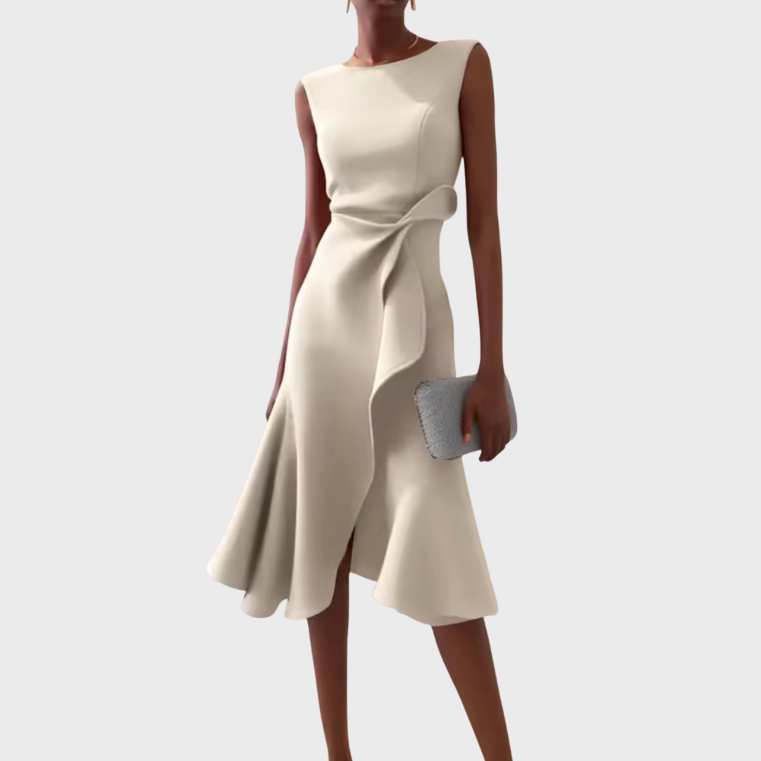 Flowy Elegant Women's Midi Dress