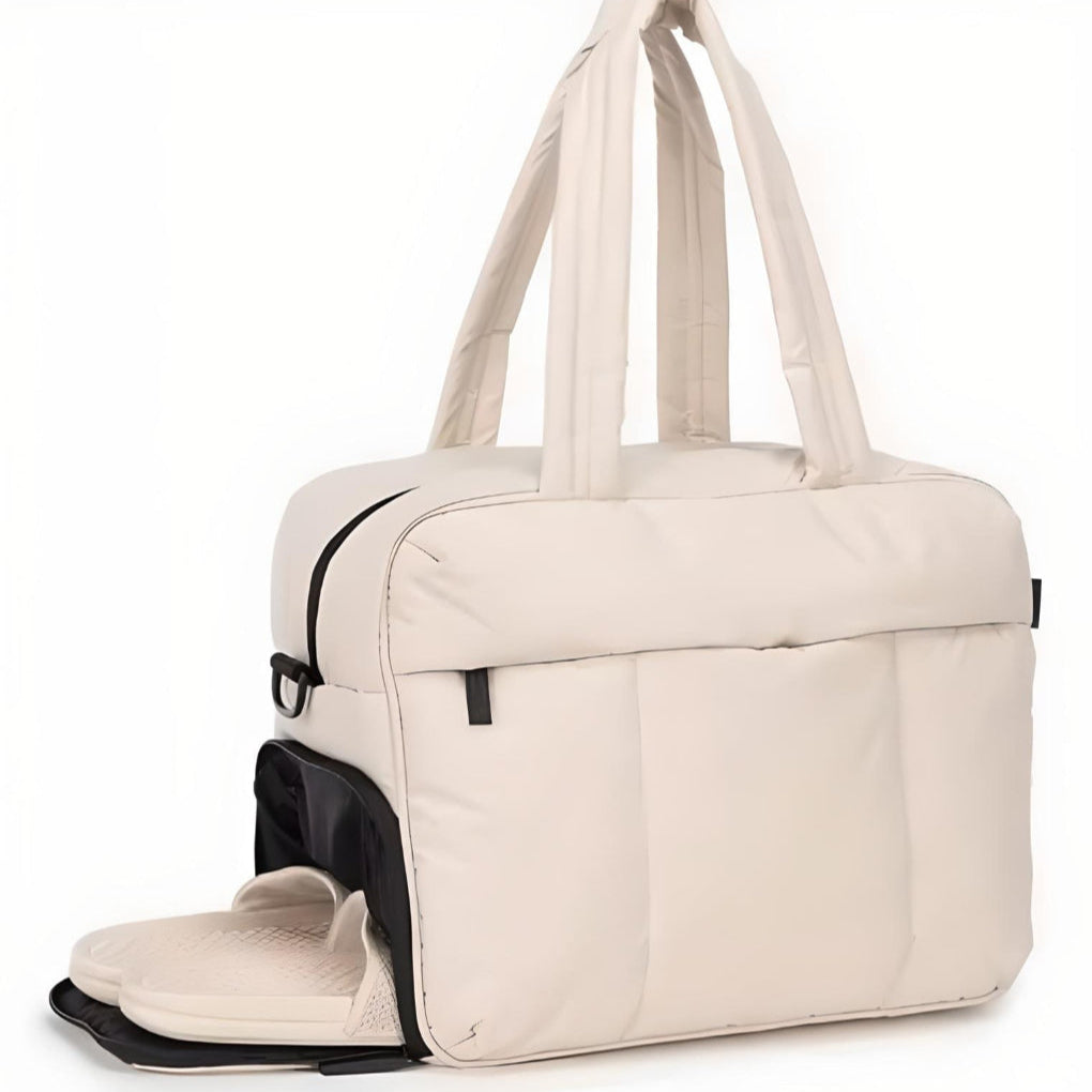 Lightweight Nylon Puffer Duffle Bag