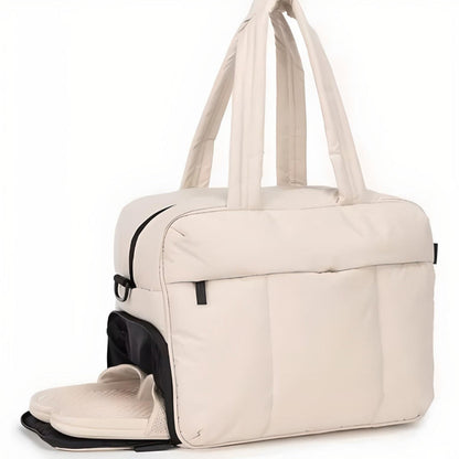 Lightweight Nylon Puffer Duffle Bag