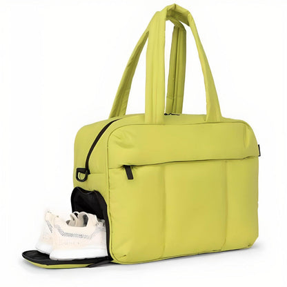 Lightweight Nylon Puffer Duffle Bag