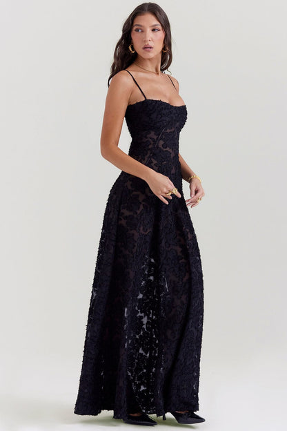 Women's Elegant Maxi Dress Flowy Design