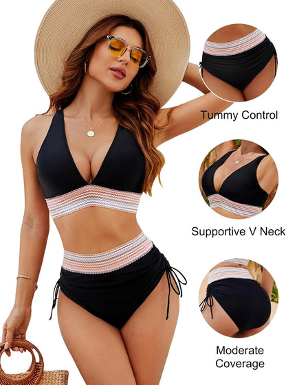 Slimming High Waist Bikini Set