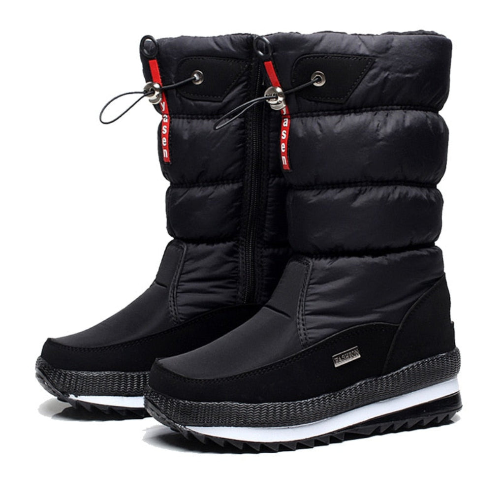 Women's Winter Boots Comfortable Cozy - VibreMode
