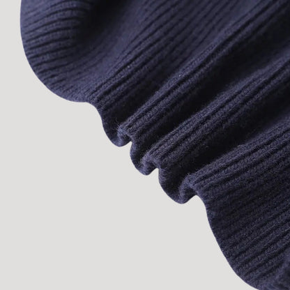 Women's Navy Cardigan Denim Finish