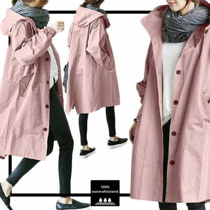 Women's Oversized Windbreaker Jacket Lightweight