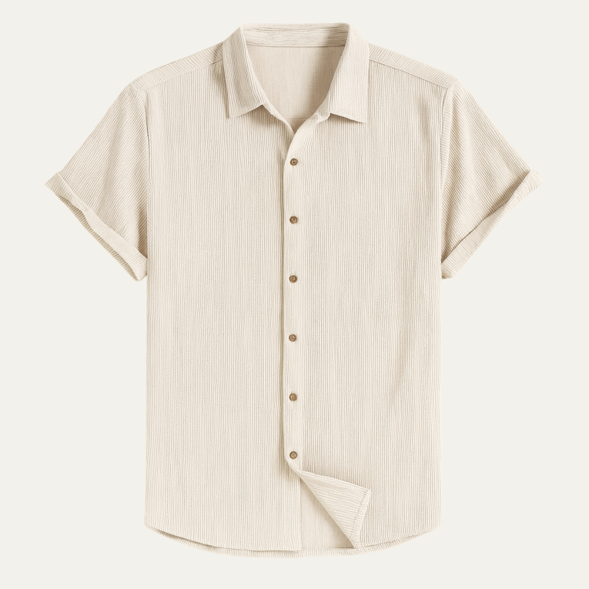 Men's Corduroy Shirt Modern Casual Button Up