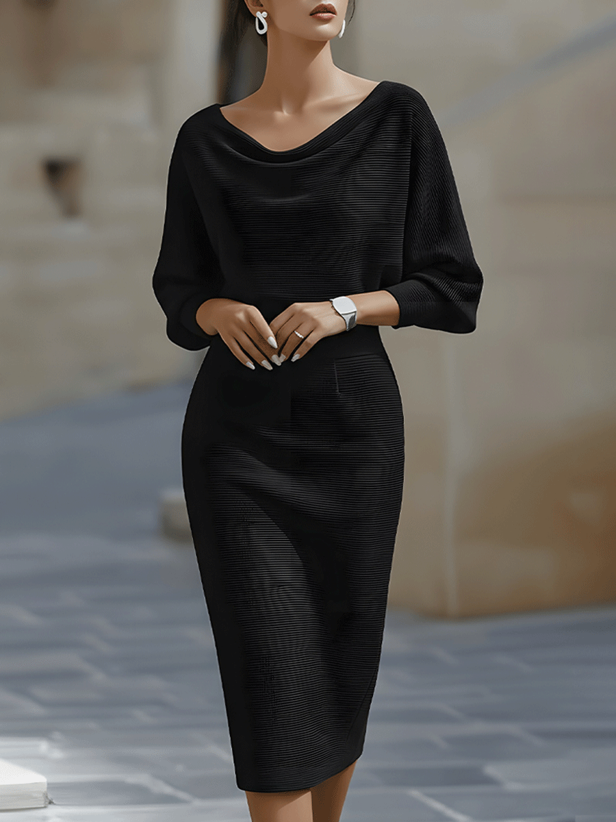 Fashionable Women's Fit Bodycon Midi Dress
