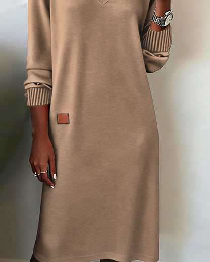 Women's A-Line Short Sleeve Dress