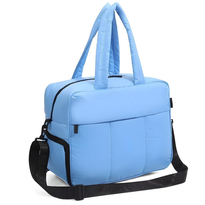 Lightweight Nylon Puffer Duffle Bag