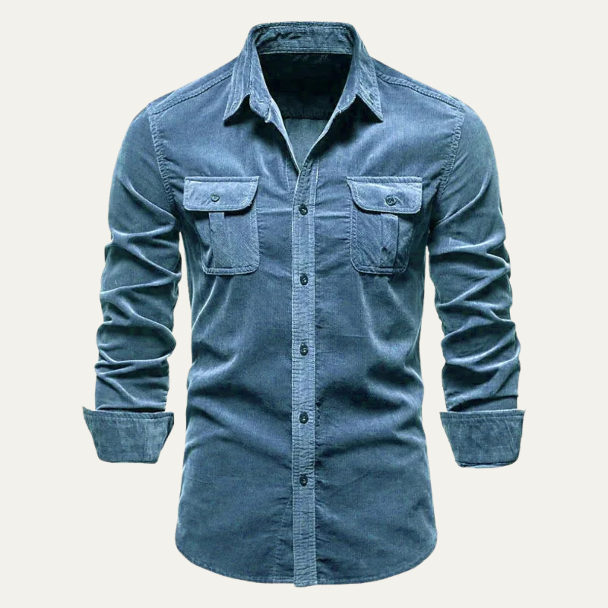 Norwick Men's Corduroy Button Down Shirt