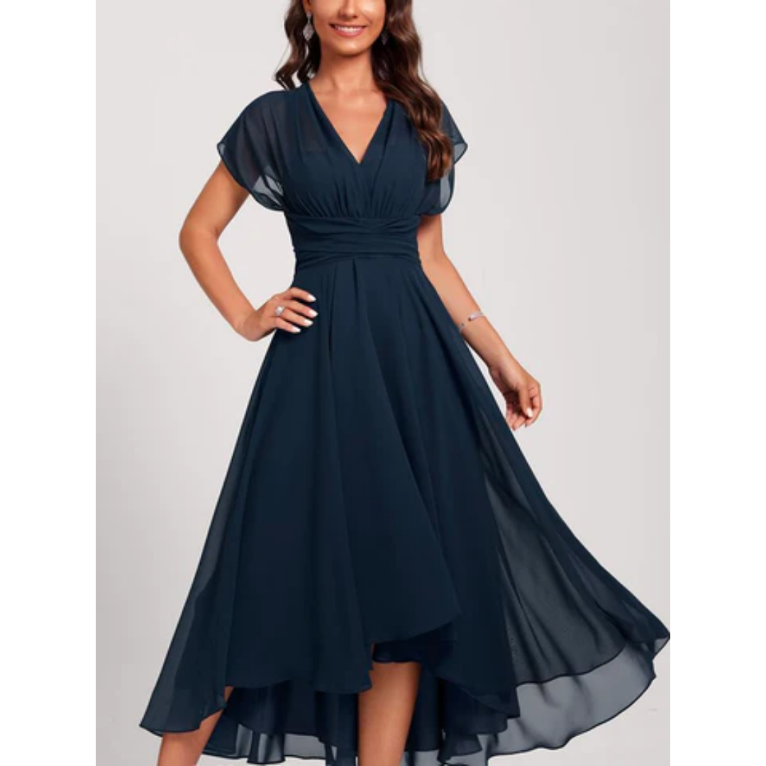 Women's Chiffon Evening Dress - VibreMode