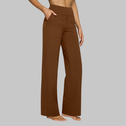 Elegant High-Waist Women's Spring Trousers