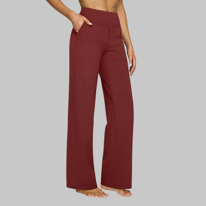 Comfortable Classic Fit Straight Leg Pants