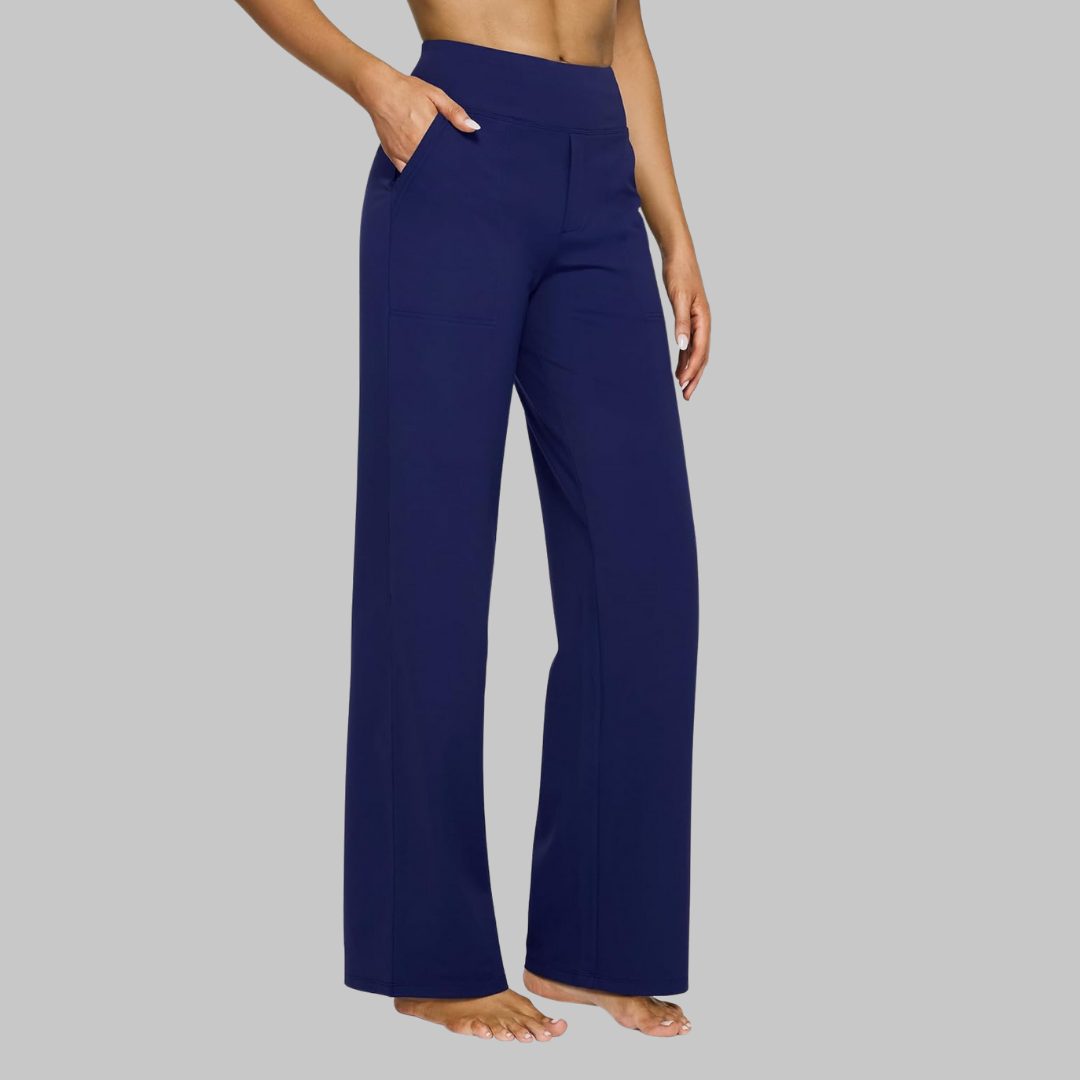Comfortable Fit Straight Leg Athletic Pants