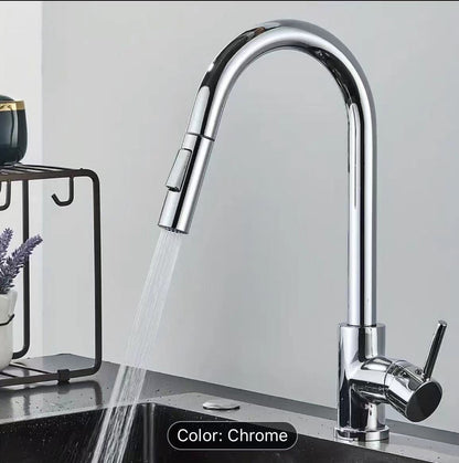Motion Sensor Kitchen Faucet Touchless