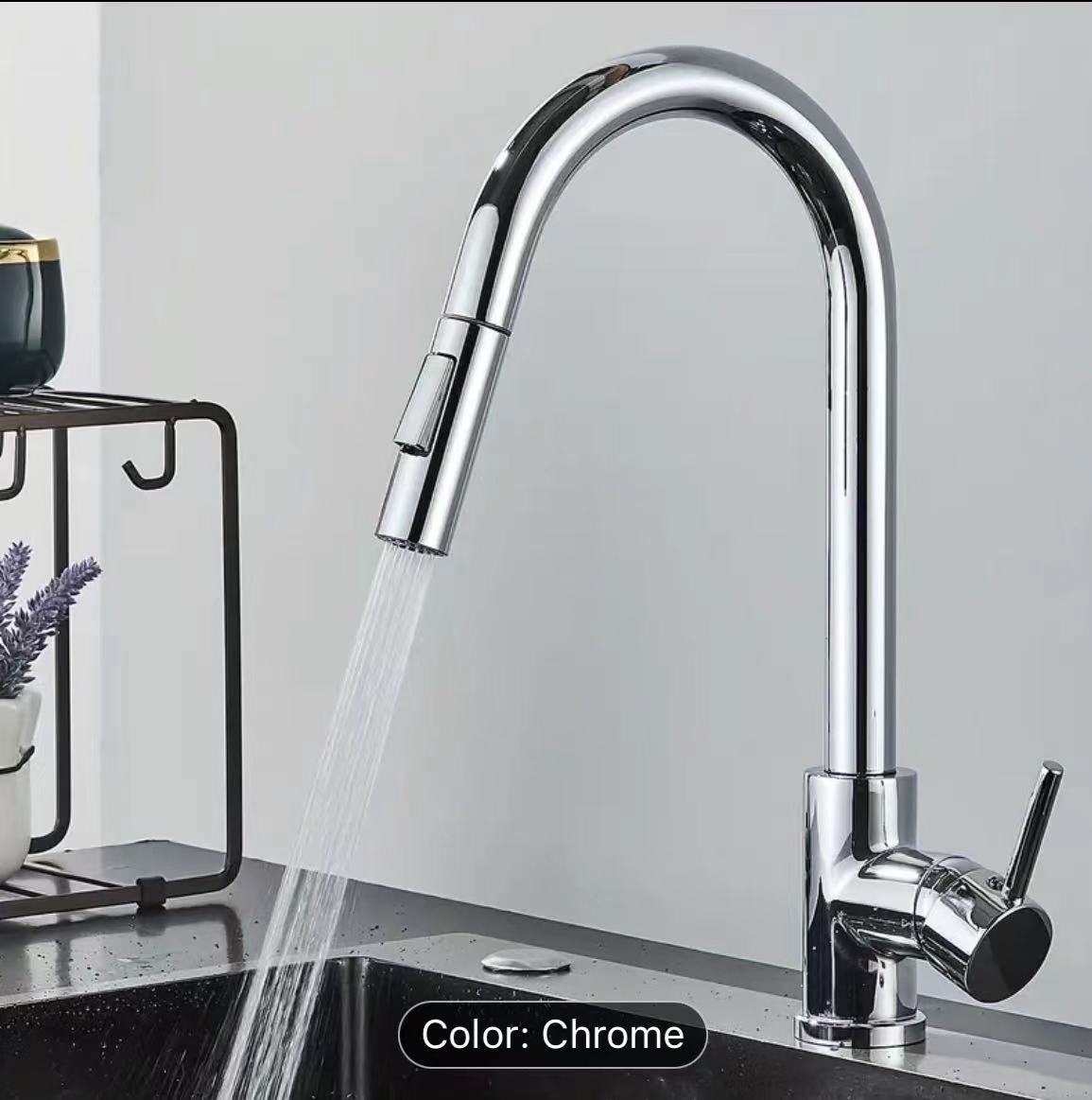 Motion Sensor Touchless Kitchen Faucet