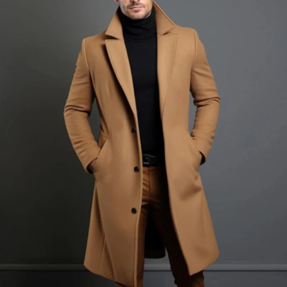 Men's Classic Wool Overcoat